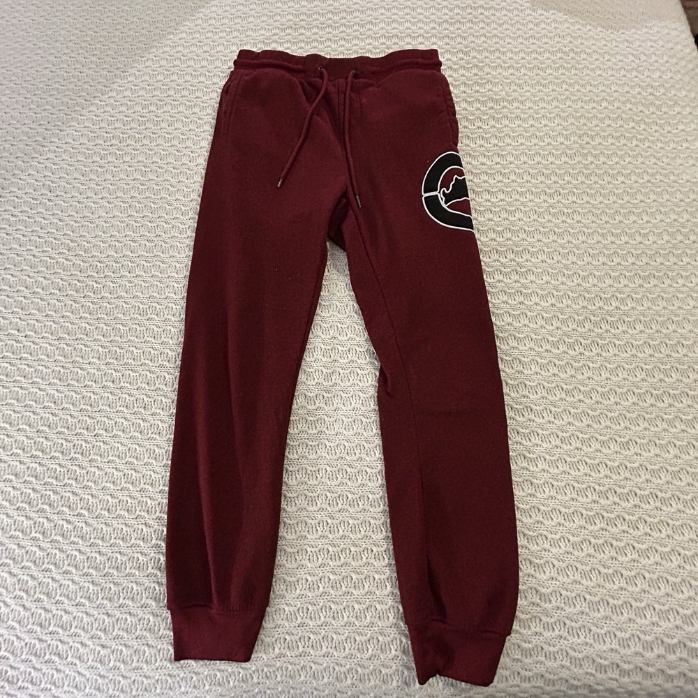 Ecko Unltd Red Jogger Logo Pants Women's Size Small